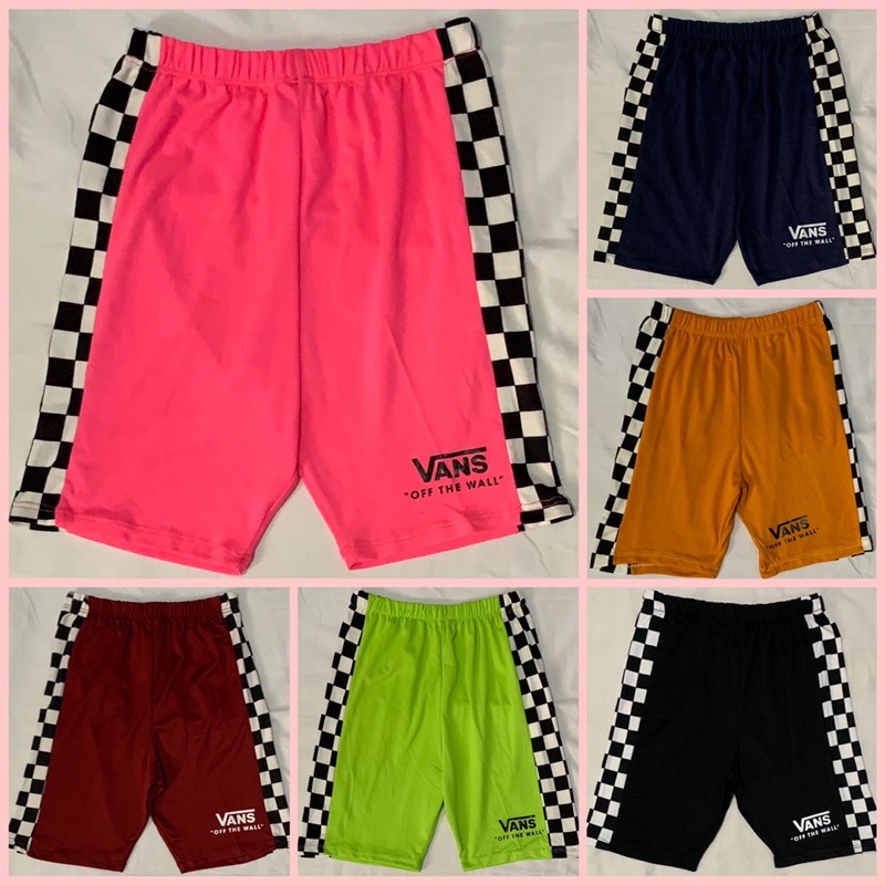 vans biker shorts