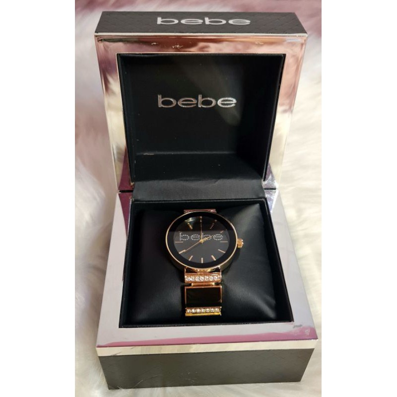 Bebe best sale watch black