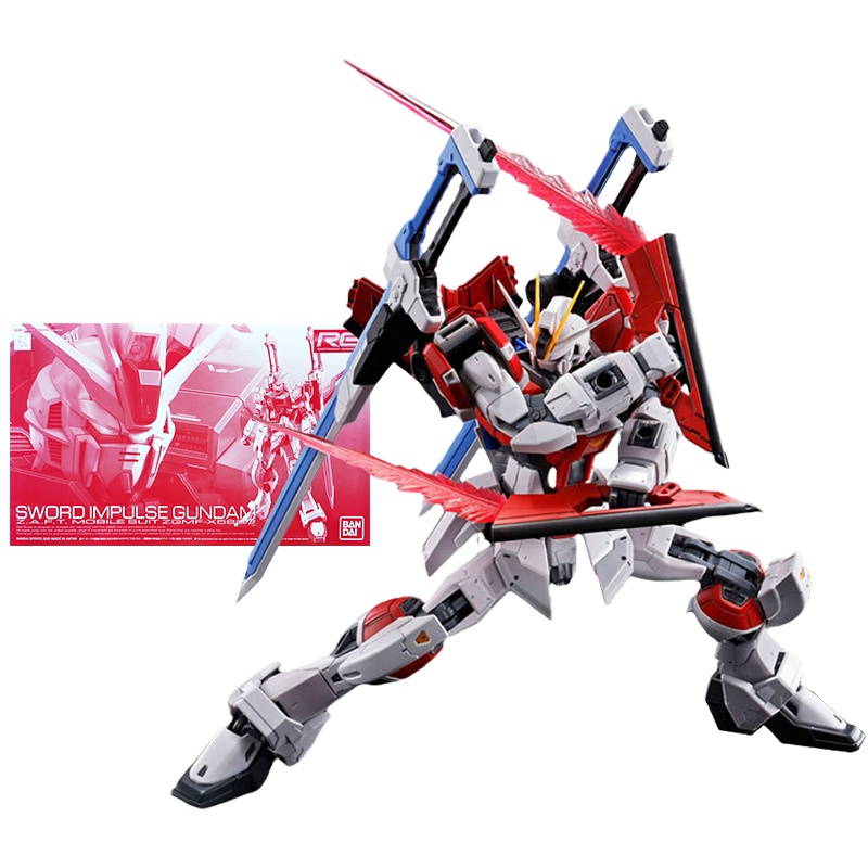 Bandai Gundam Model Kit Anime Figure RG 1/144 ZGMFX56S Sword Impulse