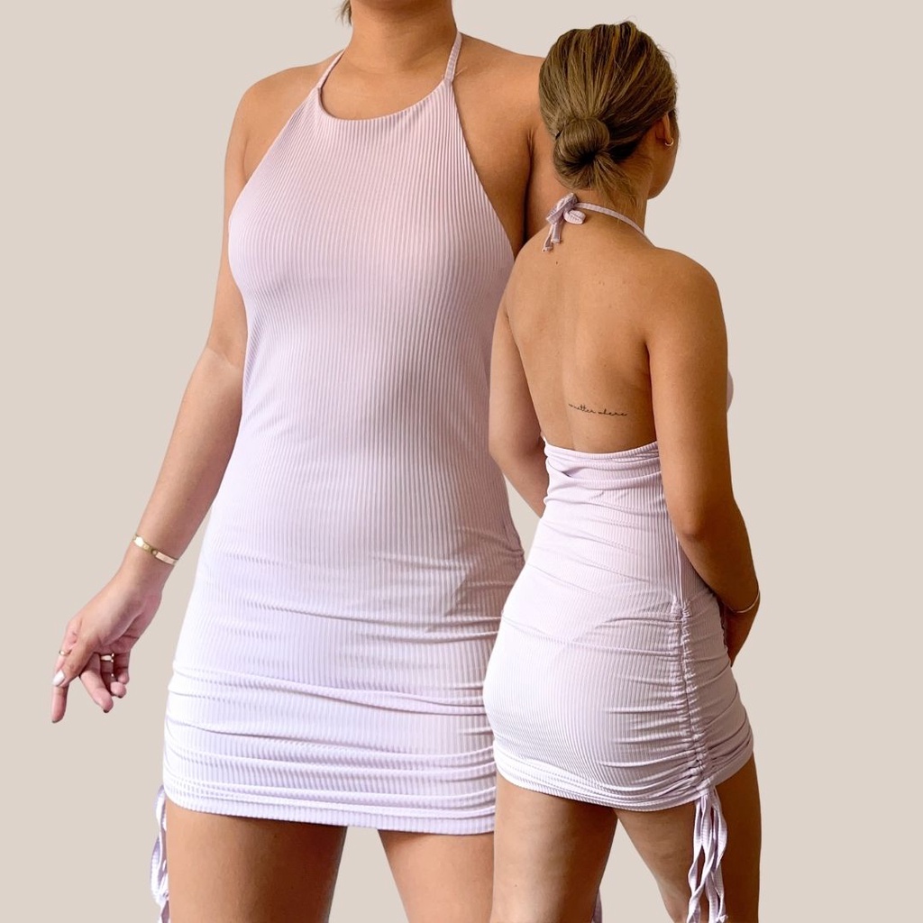 backless split maxi dress Arianna Sleeveless Cutout Long Slim Formal Dress main image 0