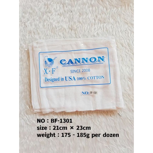 12 pcs cotton cannon plain white face towel Shopee Philippines