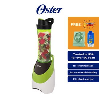 Oster Green Personal Blender With Travel Sport Bottle