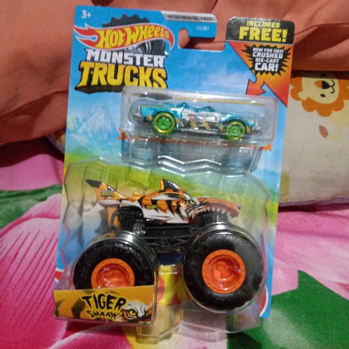 monster jam tiger shark