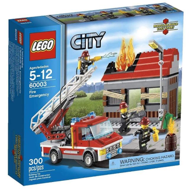 LEGO City Fire Emergency 60003 -Vampy's - Set Year: 2013 Brand New ...