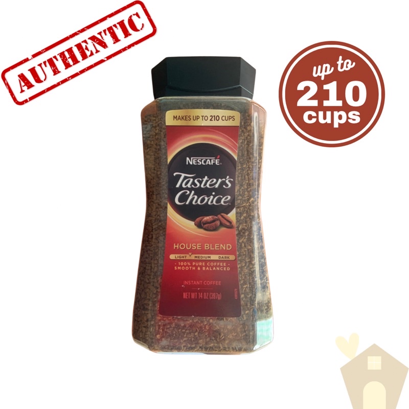 Nescafe Taster's Choice House Blend Medium Roast Instant Coffee 14oz