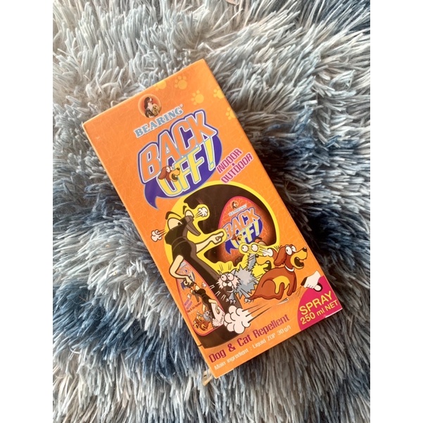 Bearing Back Off Dogs and Cats Repellent Spray Indoor and Outdoor