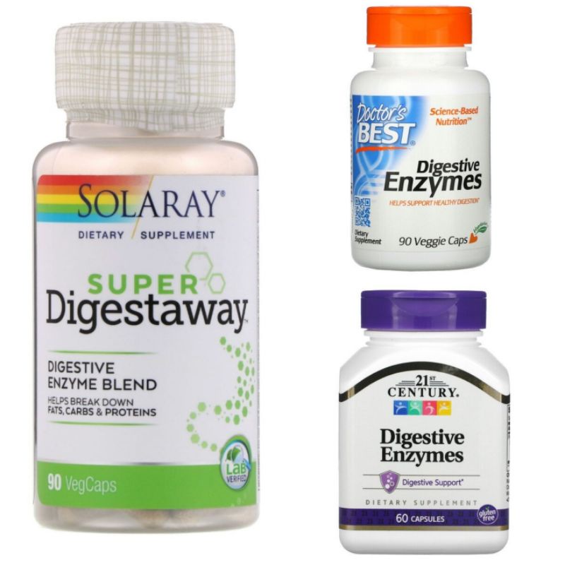 Digestive Enzymes Blend - 90 to 180 Caps | Shopee Philippines