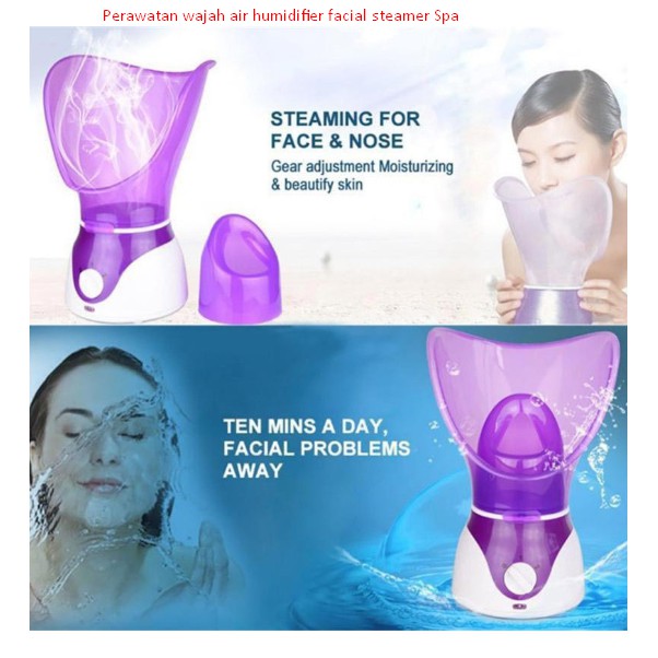 Spa facial care air humidifier facial steamer | Shopee Philippines