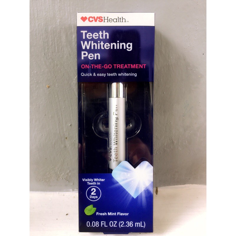 AUTHENTIC• CVS Teeth Whitening Pen onthego treatment. Imported from