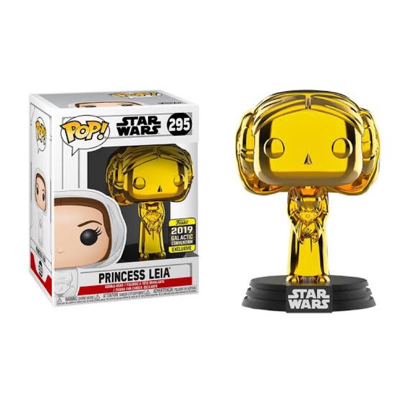 Funko Star Wars Pop! Princess Leia Bobble-Head 2019 Galactic Convention