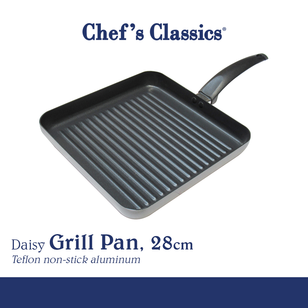 Chef's Classics Daisy NonStick Grill Pan, 28cm Shopee Philippines
