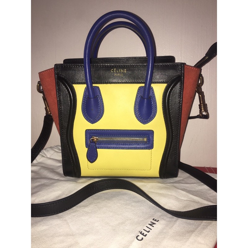 Celine nano hotsell tri color