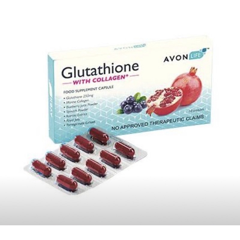 avon glutathione with collagen review Avon Life Glutathione with COLLAGEN+