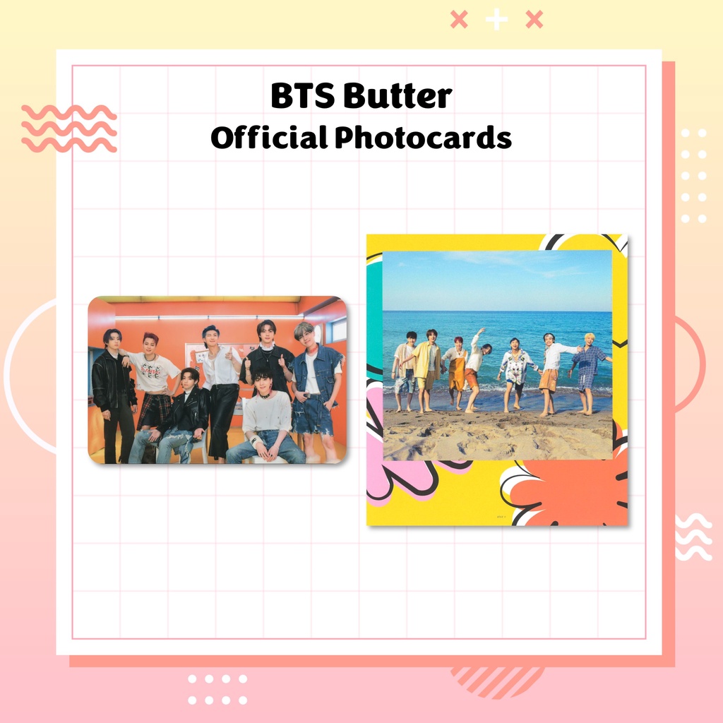 Official BTS Butter Photocards - TikTok Shop Philippines