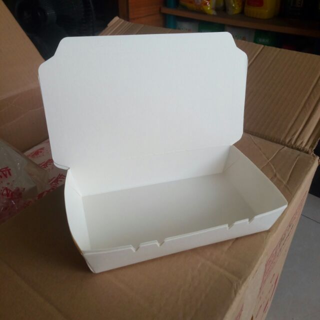 600 pcs. Paper Meal Box Spaghetti Box Takeout Box | Shopee Philippines