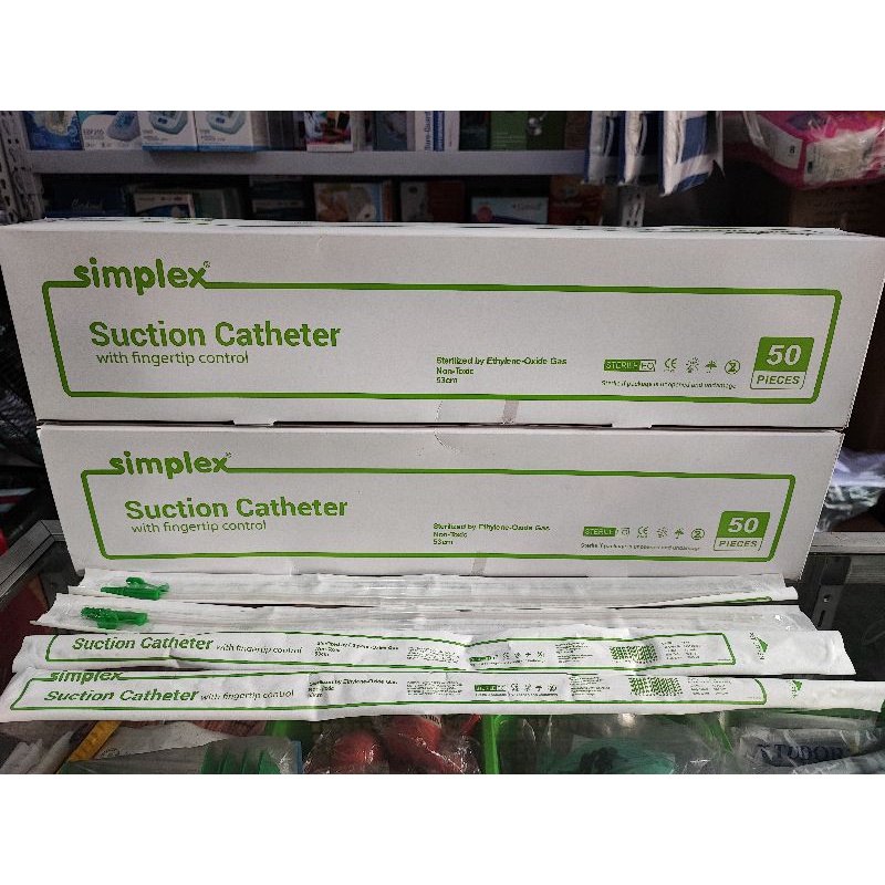 SUCTION CATHETER FR14 Green - Sold per piece (SIMPLEX) | Shopee Philippines