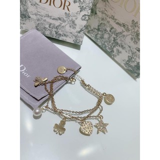 Christian Dior Clover Pearl Bracelet or Necklace – LLBazar