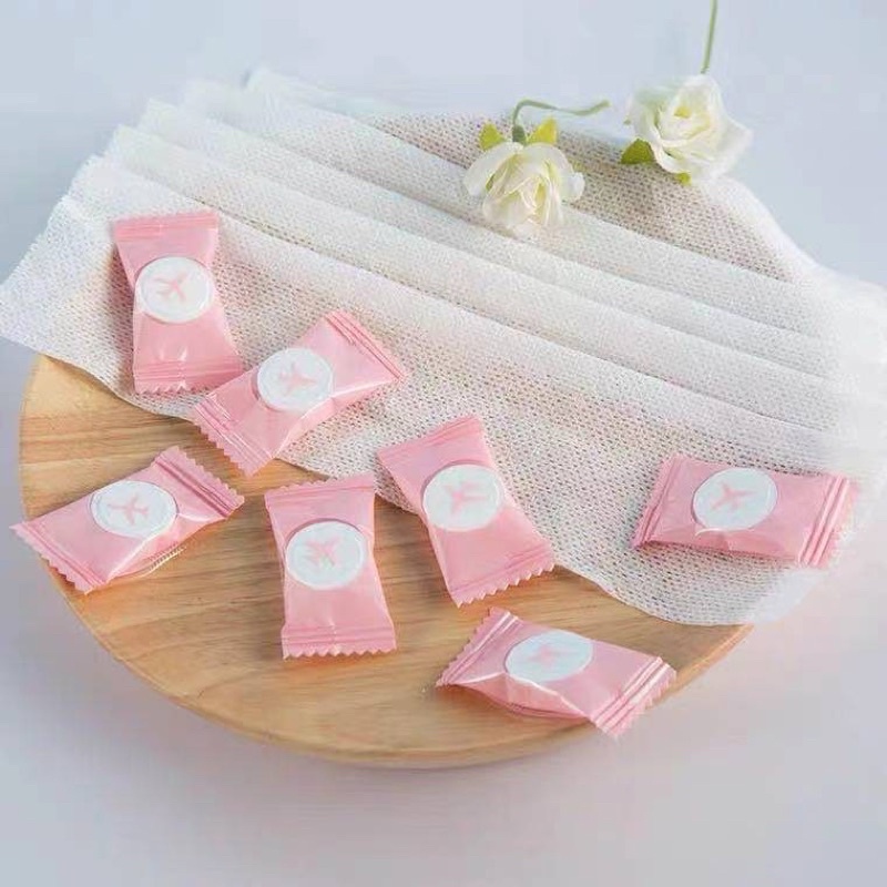 Ecoplanet Portable Compressed Towel Cotton Compressed Towel | Shopee