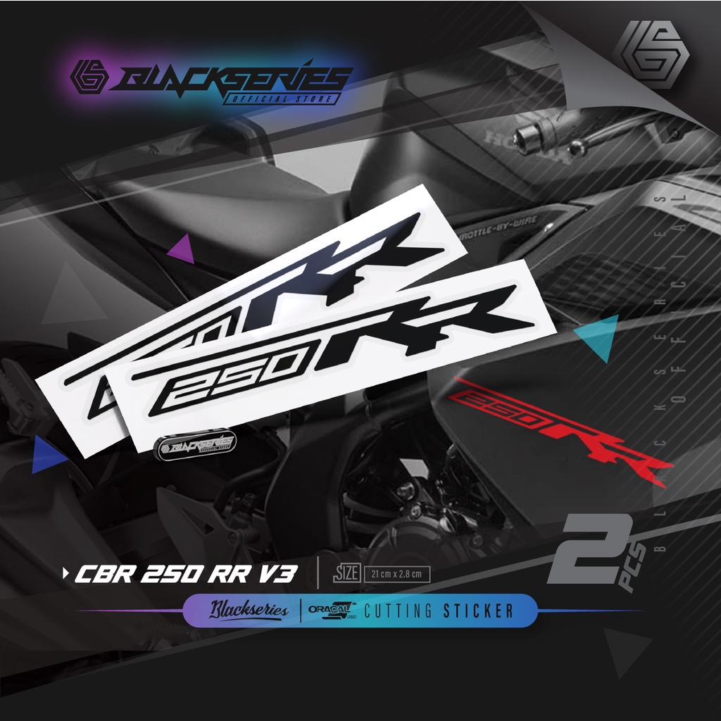 Cutting Sticker CBR 250 RR V3 | CBR 250 RR sticker | CBR RR | Shopee ...