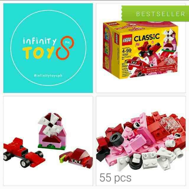 Lego classic red creativity box sales 10707