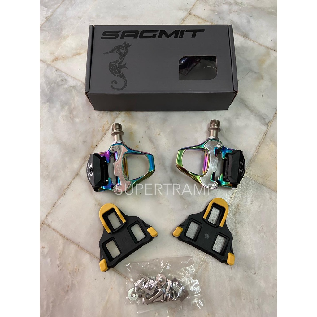 Sagmit Bike Pedals with Cleats PD R2 PD R8 Cleats Pedal Shopee Philippines