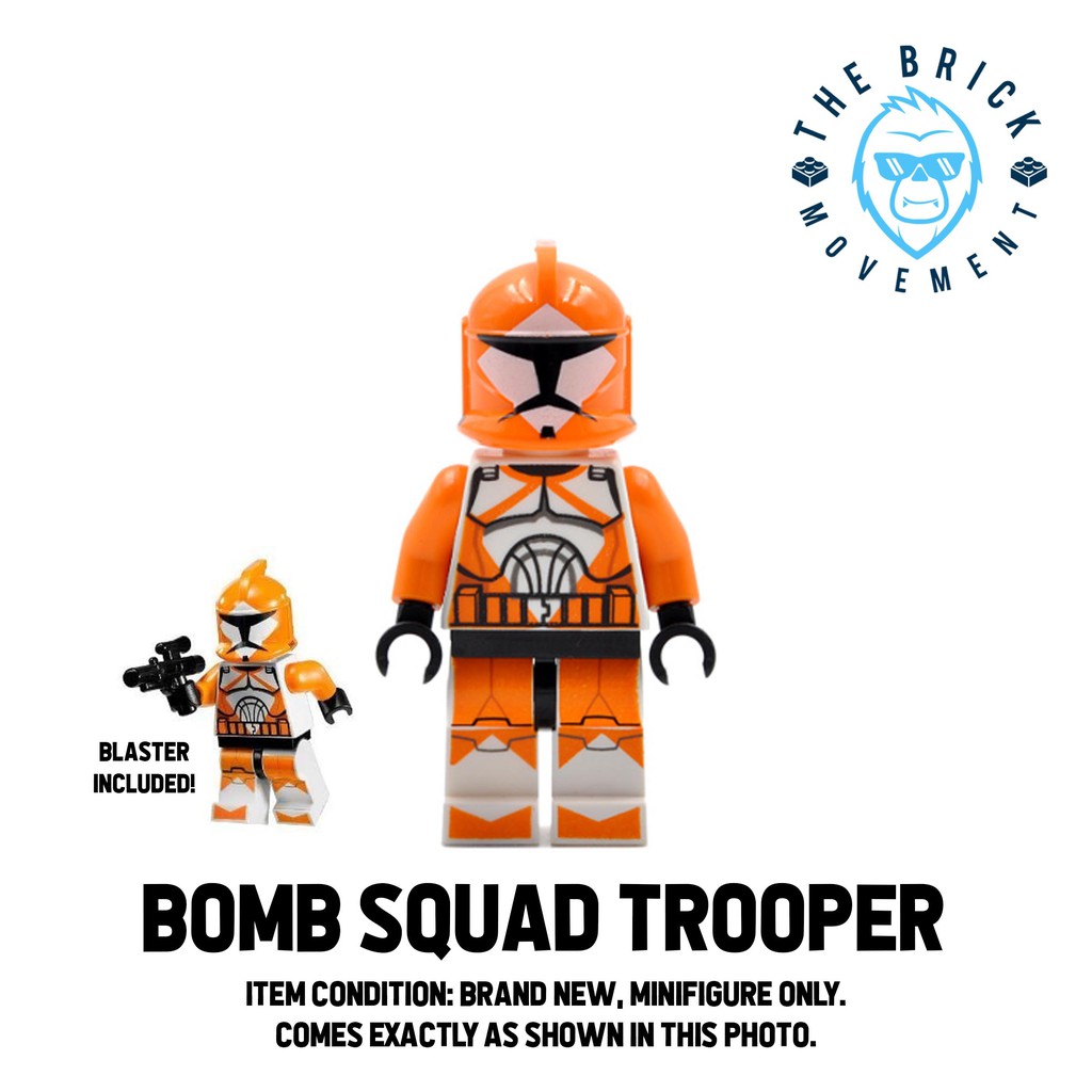 LEGO STAR WARS Bomb Squad Clone Trooper Minifigure Shopee