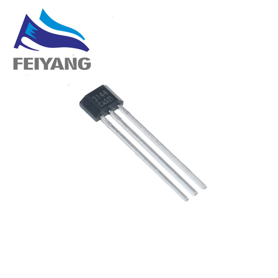 10PCS A3144E A3144 TO92 TO-92 3144 Hall Effect Sensor Transistor new ...