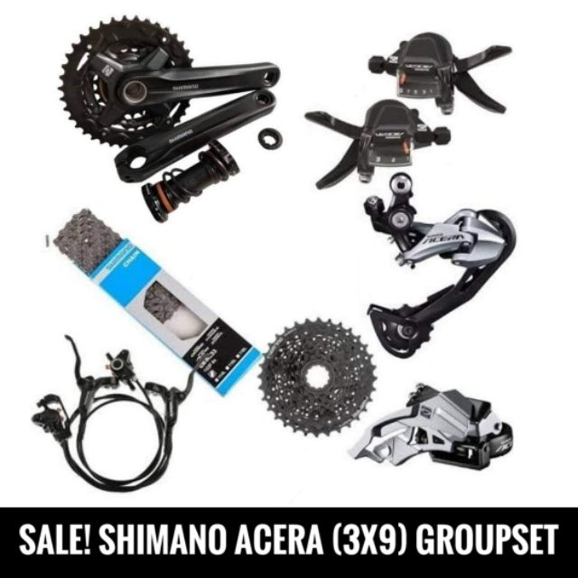 Shimano acera hot sale groupset price