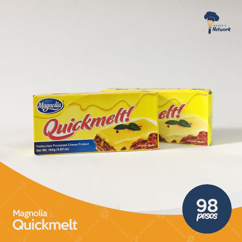 Magnolia Quickmelt Cheese 165g Shopee Philippines
