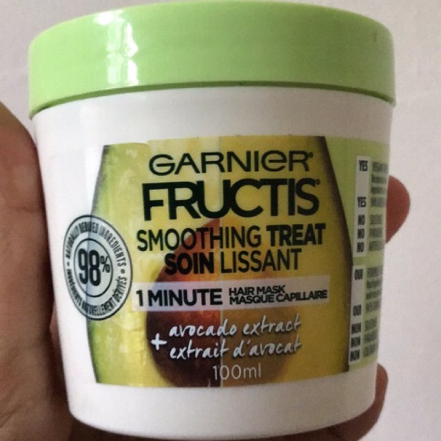 Garnier smoothing outlet treat