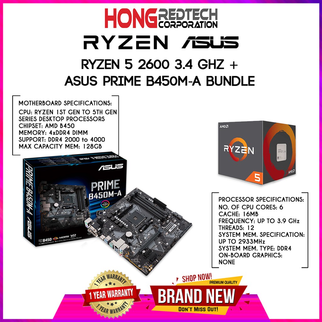 Msi B450m Ryzen 2600 A320m GIGABYTE B450 AORUS M AM4 Motherboard