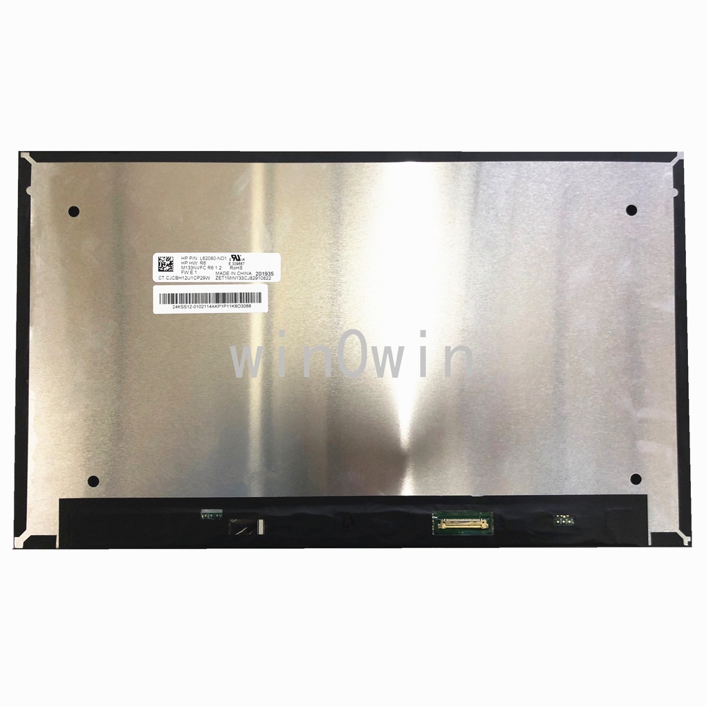 Dalle écran LCD IPS 13.3 Pouces FHD - M133NVFC R5, Connecteur 30pin, écran Mat, Garantie 1 An