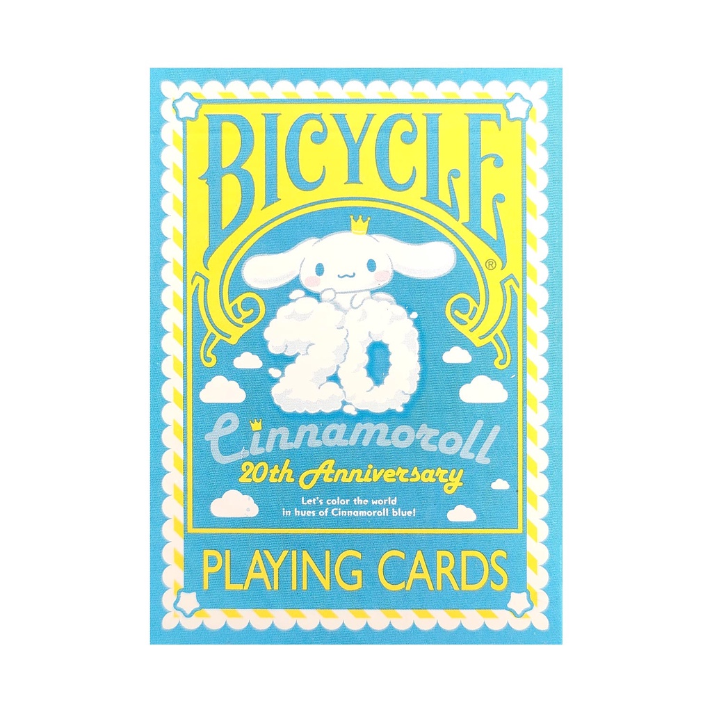 Bicycle Cinnamoroll 20th Anniversary (Paper) Playing Cards | Shopee ...