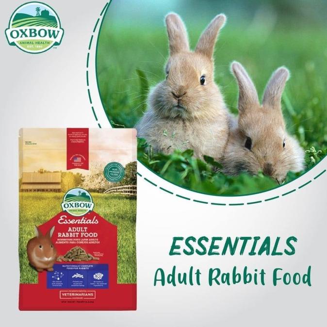 Oxbow Adult Rabbit Rabbit Feed Pellet Rabbit Food 5lb 2.25kg | Shopee ...