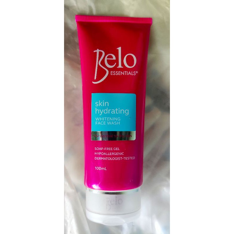 SALE BELO ESSENTIALS SKIN HYDRATING WHITENING FACE WASH 100ML