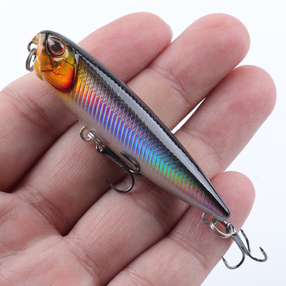 Pencil Floating Surface Artificial Bait Fishing Lure 6.5cm 5.5g
