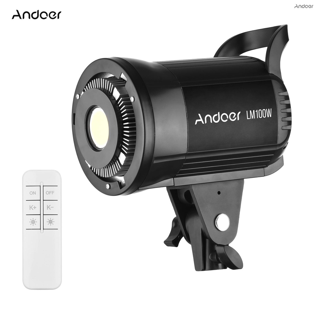 Andoer LM100W Portable LED Photography Fill Light 100W Studio