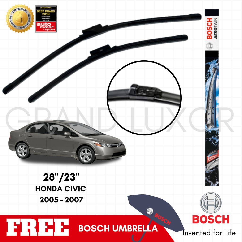 Kit Spazzole Tergicristallo FIAT GRANDE PUNTO High-Tech no snodi BOSCH