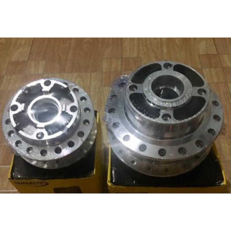 HUB SET XRM 125 TRINITY FRONT AND REAR DISK BREAK FOR STANDARD SIZE