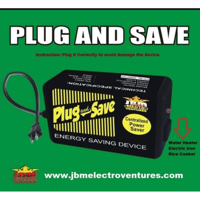 Plug & Save (heating device) Shopee Philippines