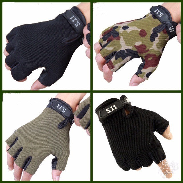 outdoor gloves Half-Finger bike /Motor Gloves anti-skid | Shopee ...