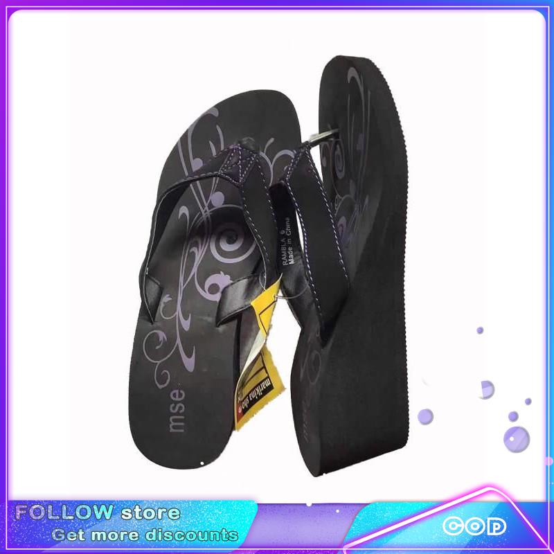 Havaianas Wedge slippers 3 CM Thick heel Women's flip flops CODslippers