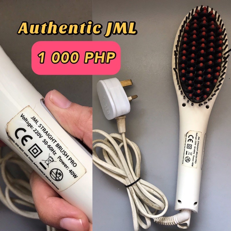 Jml straight shop brush pro