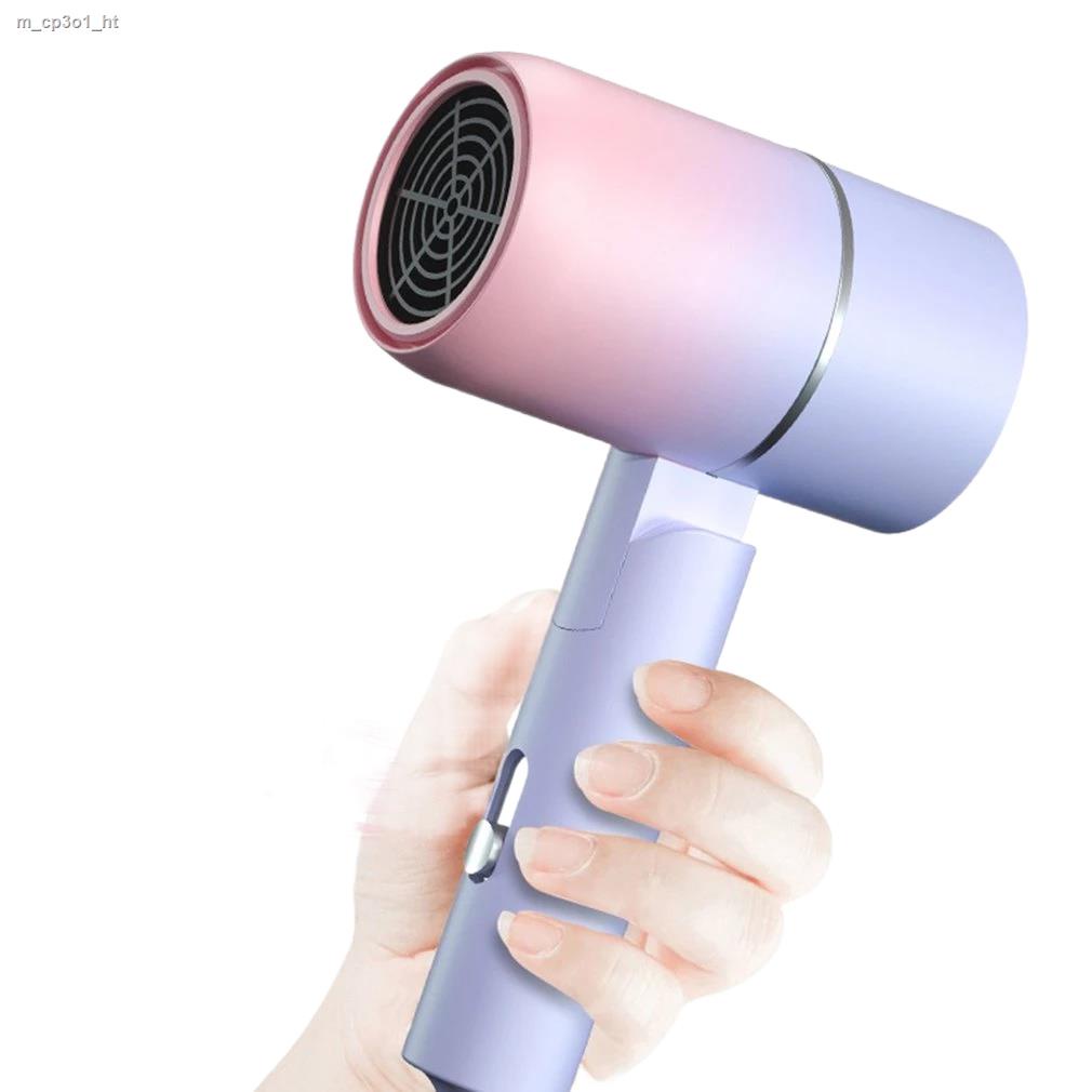 Foldable Hair Dryer Strong Wind Fast Drying Hair Household Hair Drier ...