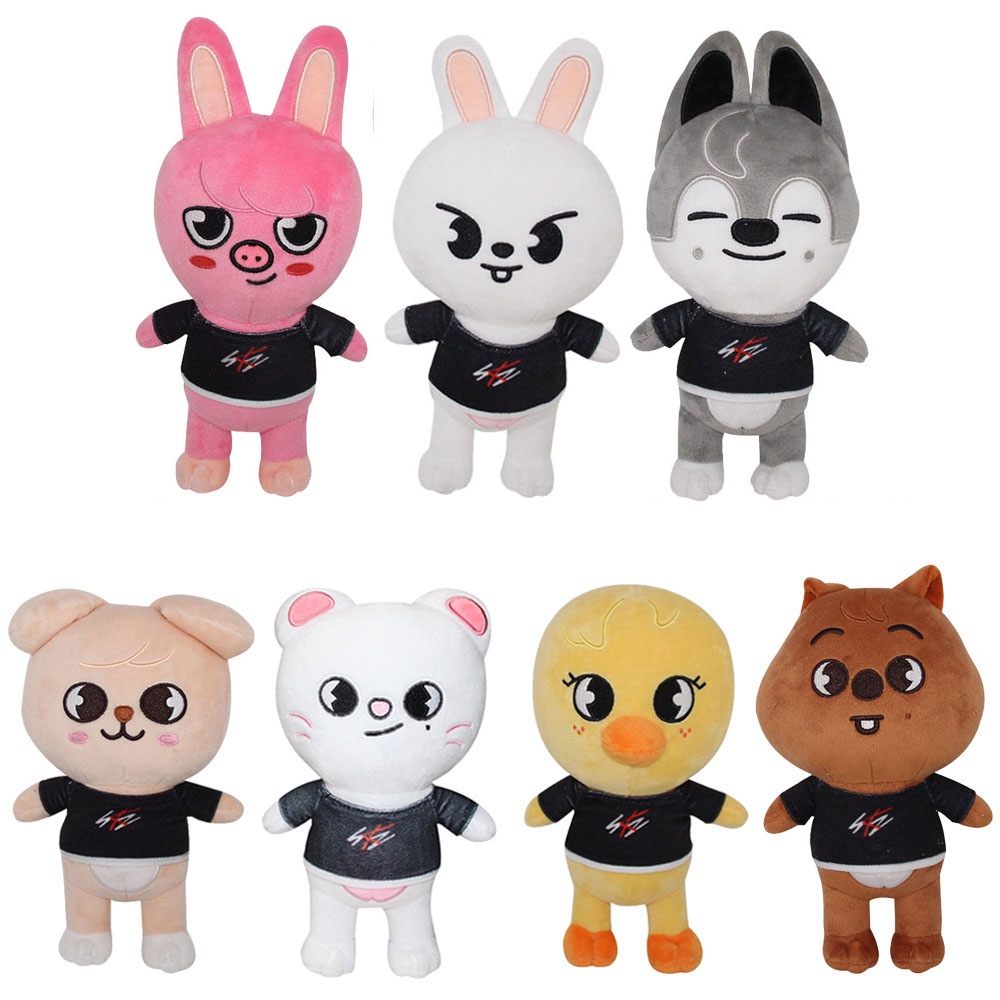 Skzoo Plush Toys Stray Kids Cartoon Stuffed 20cm Animal Plushies Doll ...