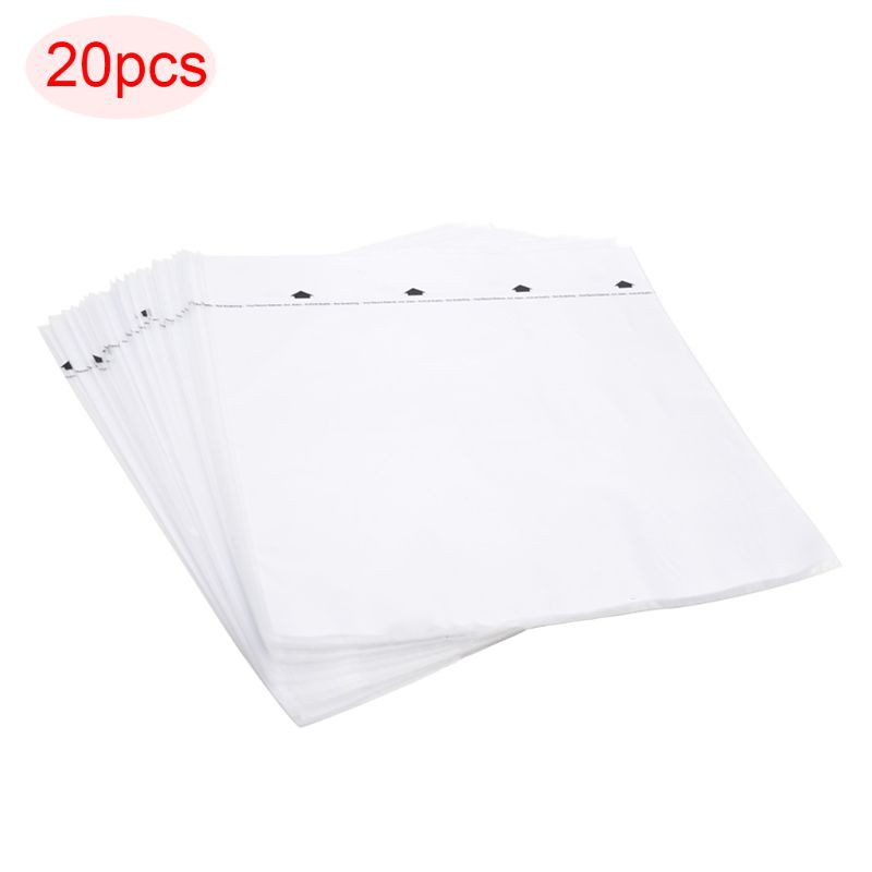 HSV 20PCS Anti-static Rice Paper Record Inner Bag Sleeves Protectors ...