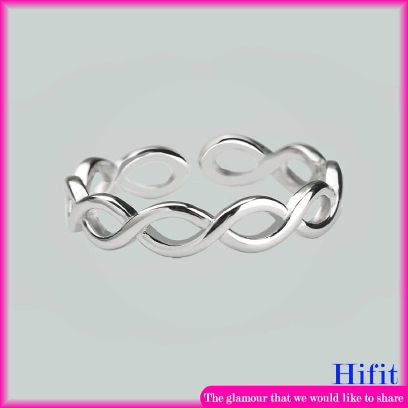 Plain Infinity Ring Adjustable Weave Ring | Shopee Philippines