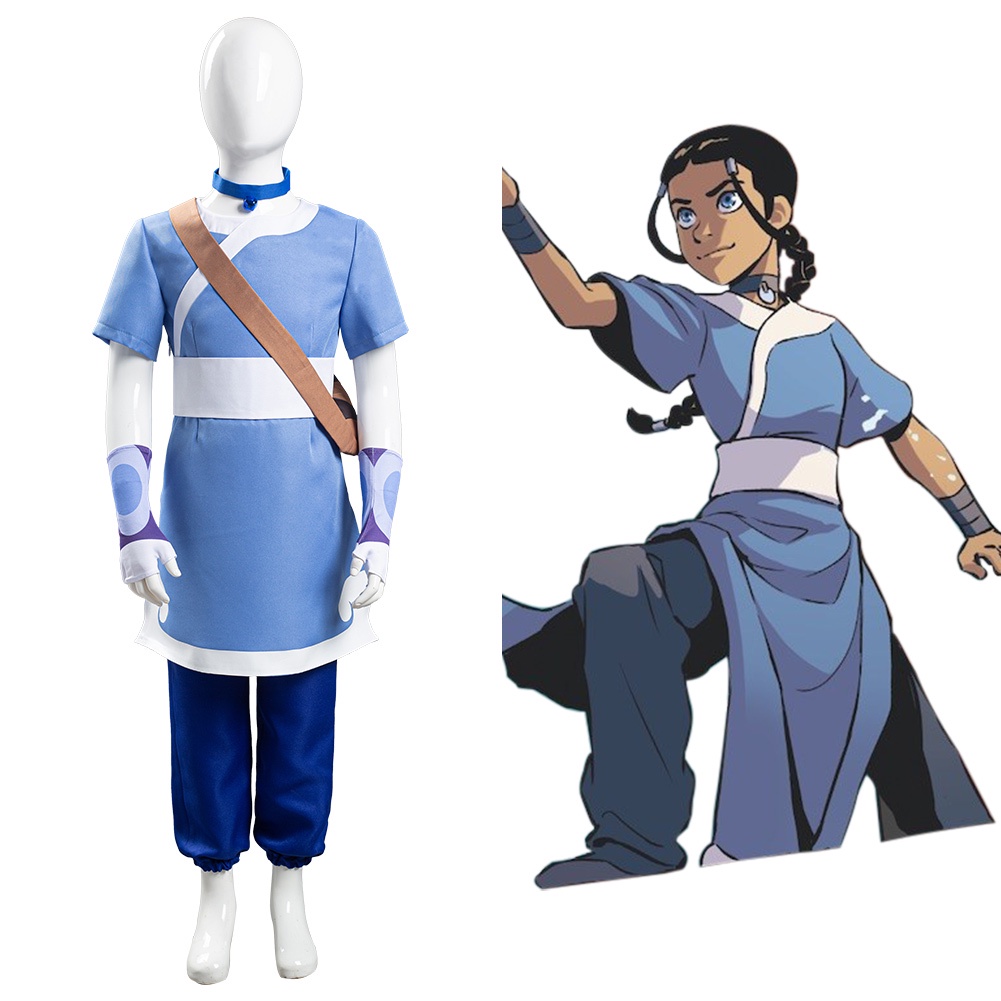 Avatar the last Airbender Katara Cosplay Costumes Adult Outfit Halloween  Carnival Suits | Shopee Philippines