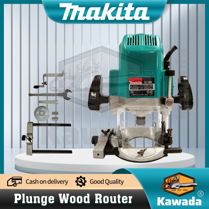 MAKITA Plunge Wood Router 12mm (1/2'') Code 3612BR Shopee Philippines