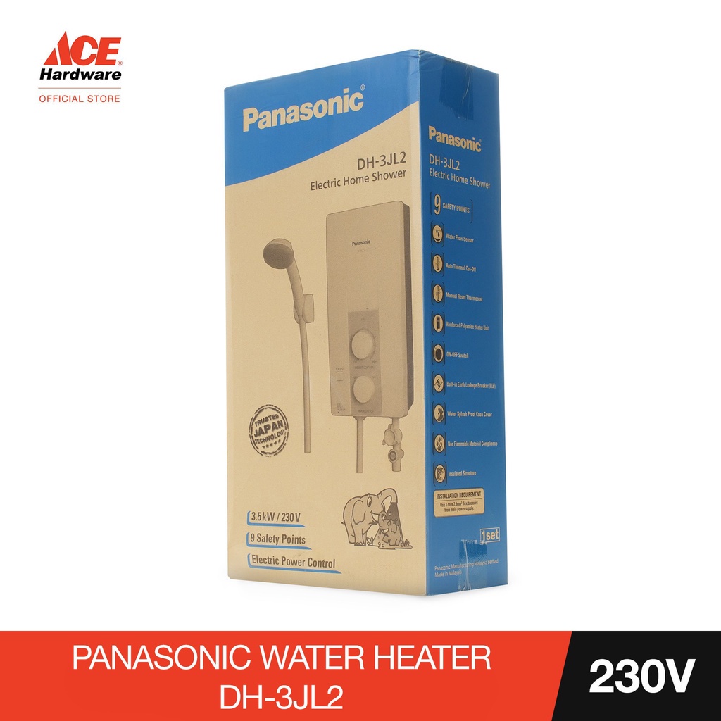 PANASONIC Water Heater DH-3JL2P | Shopee Philippines